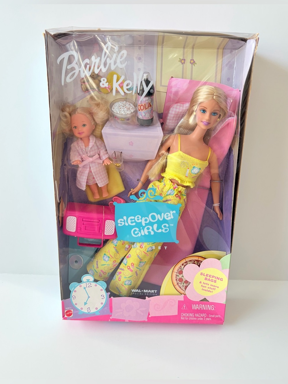 NIB 2002 Barbie & Kelly Sleepover Girls